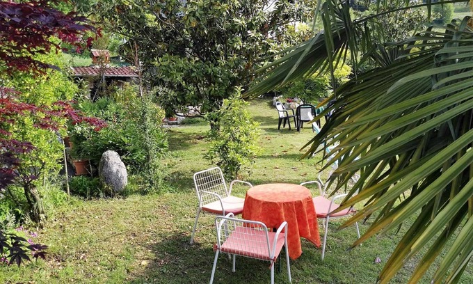 Vesio Apartment | Holiday apartment with lawn for sunbathing