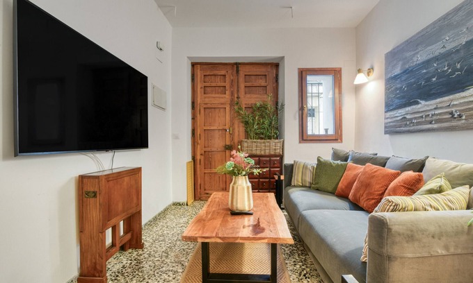 Teulada House | Holiday Home 'Bougainvillea' with Mountain View, Private Terrace and Wi-Fi