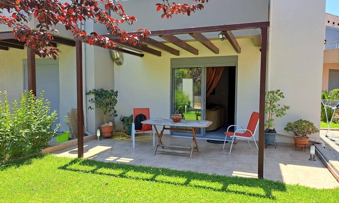 Bouka House | Holiday home with 100sqm shared pool, 80 to the sea | Mpouka, Peloponnese