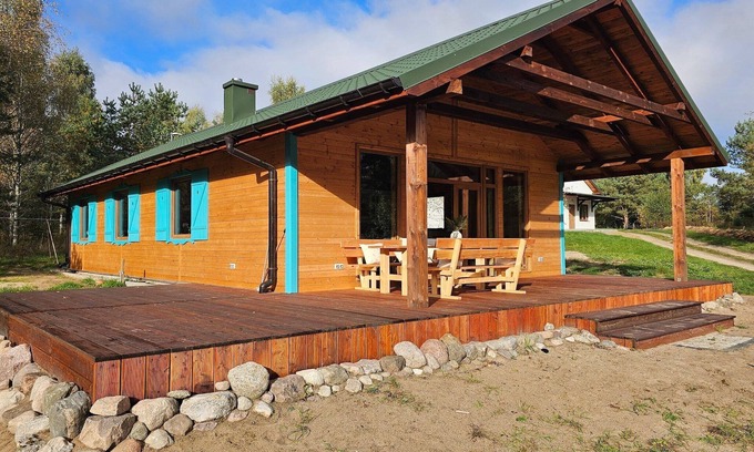 Szczecinek House | Holiday homes with a private beach on the lake