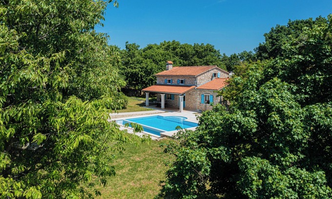Bibici House | Holiday house Pićanci * secluded location, 3800 m2 garden, private pool