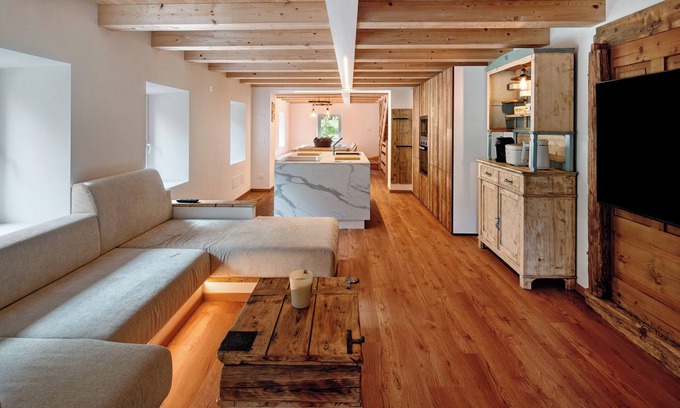 San Tomaso Agordino House | Holiday home 'Thari House Dolomites' a stone's throw from the lifts with SPA, car terminal and WI-FI