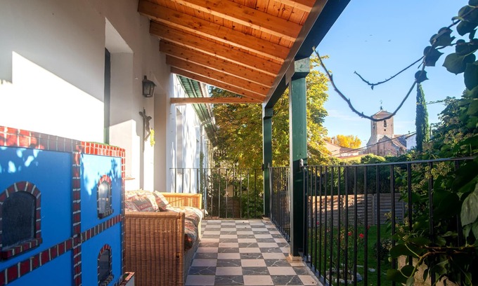 Sardon de Duero House | Homerez - House for 15 ppl. with garden, terrace and balcony at Sardón de Duero