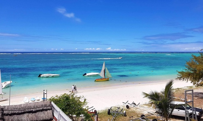 Trou d'Eau Douce House | Homerez - Spacious house 1 km away from the beach for 6 ppl. at Trou d'Eau Douce