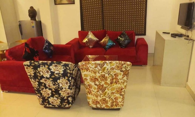 Sat Bari Apartment | Homestay 3BHK Apartment at Chattarpur New Delhi