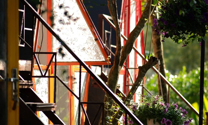 Huong Thuy House | Honeycomb Bungalow: Secluded Garden Retreat at an Authentic Village Homestay