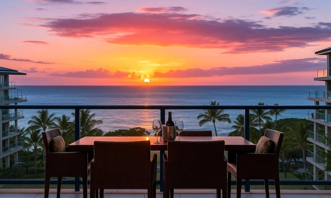 Kaanapali Condo | Honua Kai | 2 Free Rental Cars | KBM Resorts | Gorgeous Mountain View 5th Floor Unit At Honua Kai | 2 Units, 4 Bedrooms | HK ML-1862