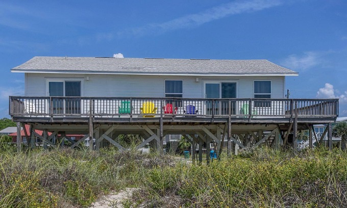 East End House | Horton Cottage: 3 BR, 2 BA in St. George Island, Sleeps 8