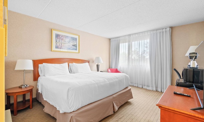 Southwest Calgary Hotel | Hotel King Suite near Parking, AC, Gym, Pool