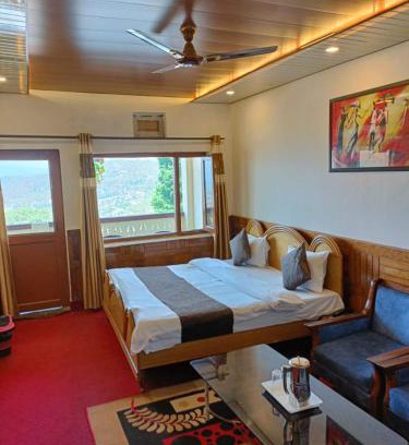 Majkhali Hotel | Hotel Tribhuvan Ranikhet Near Mall Road - Mountain View -Parking Facilities - Excellent Customer Service Awarded - Best Seller