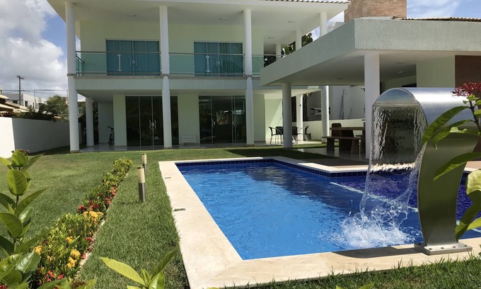 Centro House | House Guarajuba High Standard Cond. Paraíso dos Lagos - Pool, Wi-fi and Sky