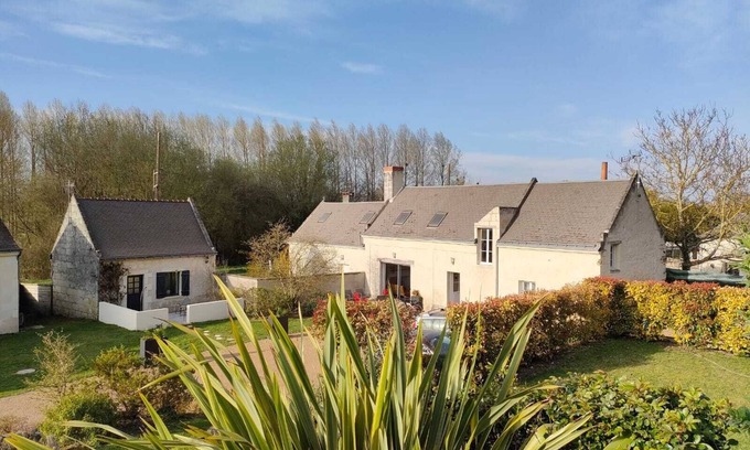 Rigny-Usse House | House- logis des 6Hirondelles-Comfort-Garden View-