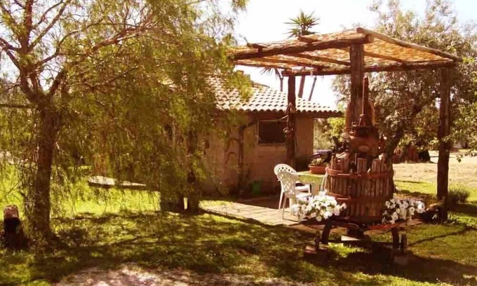Cori House | House Vacation Rome with garden dipped in the green of the countries of the Roman Castles