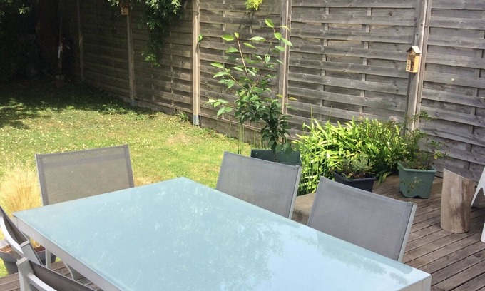 Saint-Marc House | House with enclosed garden near moulin blanc beach and stanglard valley