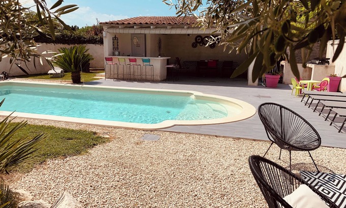 Mouries House | House with garden and swimming pool in the heart of the Alpilles in Mouriès
