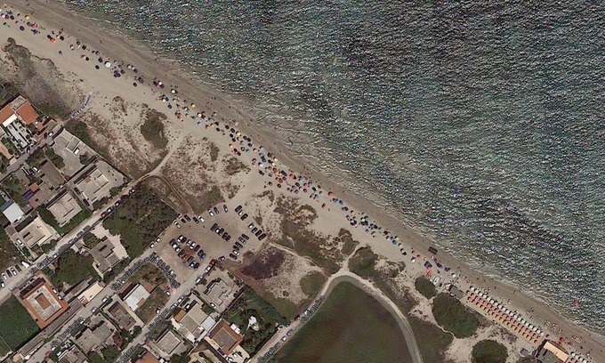 Giorgilorio Villa | House with garden, 50m from the sea. Spiaggiabella kite spot