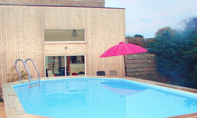 Pleumeur-Bodou House | House with heated swimming pool 3 km from the beach