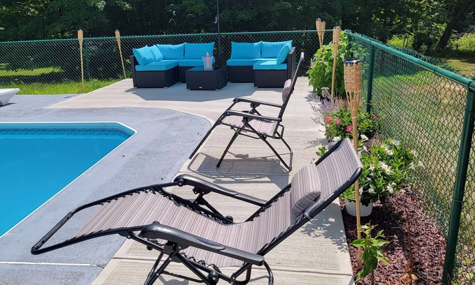 Wappingers Falls House | House with Pool Access and Park up the Road