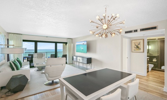 Miramar Beach Condo | Huntington By The Sea 206. Gulf Front, Community Pool, Free Beach Service.