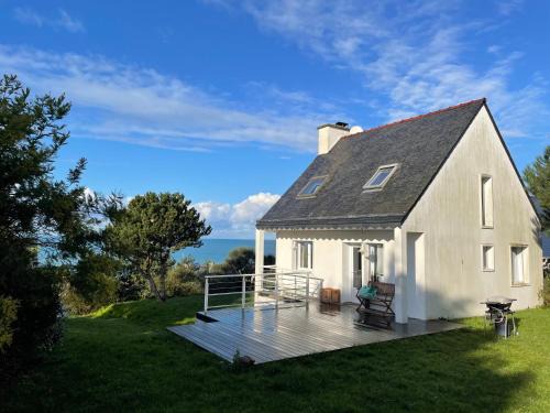 Pleherel-Plage-Vieux-Bourg House | Hurlevent - Maison vue mer