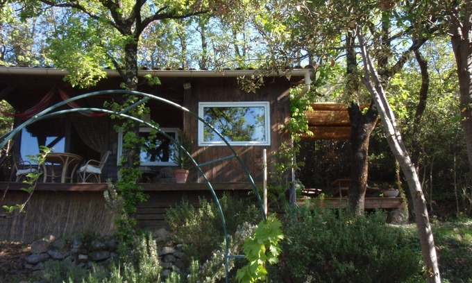 Monoblet Ski Chalet | "Hut" in the Cevennes National Park, Internet 24h/24, pool.