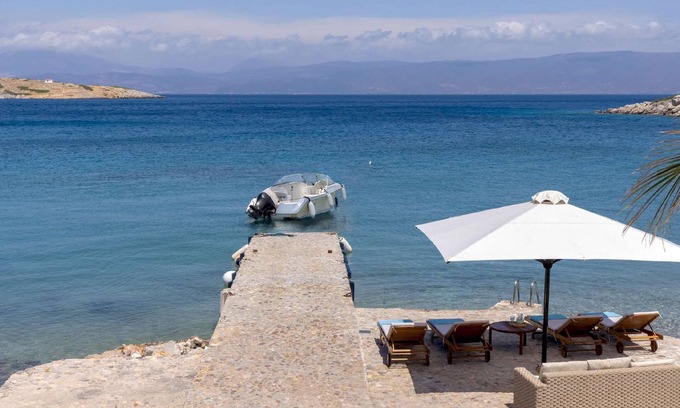 Hydra Villa | Hydra villa with pool and breathtaking views