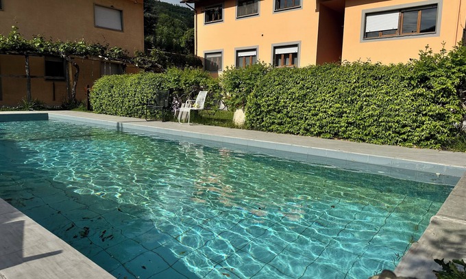 Bagni di Lucca House | Hydrangea vacation home with pool and garden