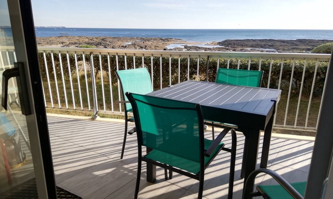 La Turballe Apartment | Ideal, Apartment with view and waterfront 4/6 people Shops on foot