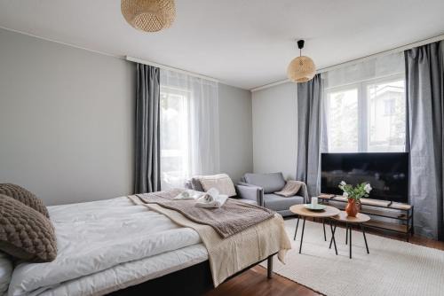 Tampere House | Idyllic studio for 4 guests in Pispala by Come in!
