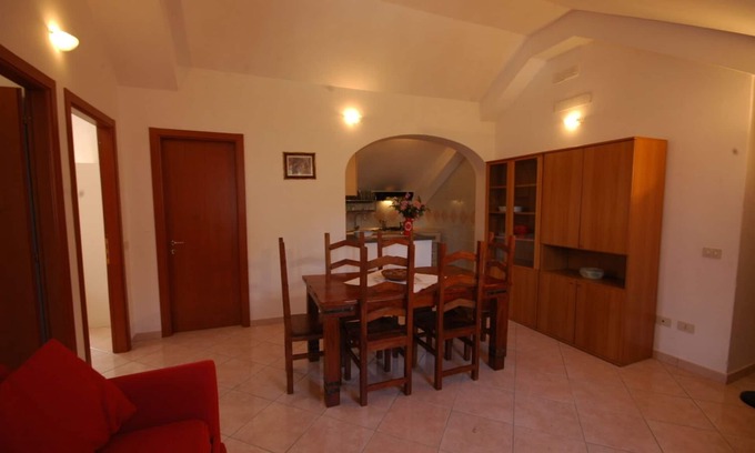 Tramonti House | Il Libeccio A3 2 bedroom apartment with access to the garden and swimming pool