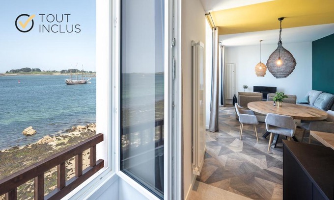 L'Aber Vrac'h Apartment | ILE STAGADON - Appartement de luxe magnifique vue mer