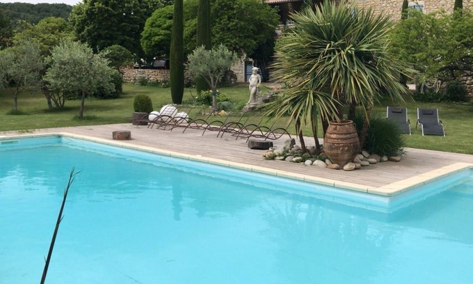Villeneuve-de-Berg Apartment | In southern Ardèche, apartment in a former 1839 silkworm farm, character cottage