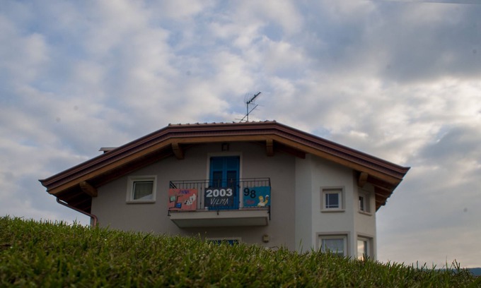 Brez Apartment | In the green and cool Trentino large apartment with garden, balcony, parking space