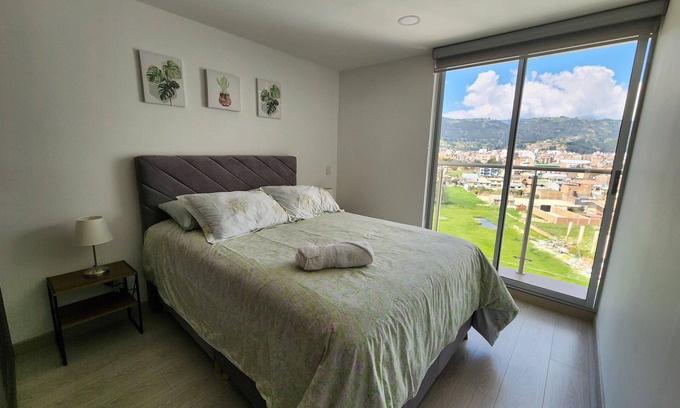 Paipa Apartment | Incredible apartment with panoramic view of the lake