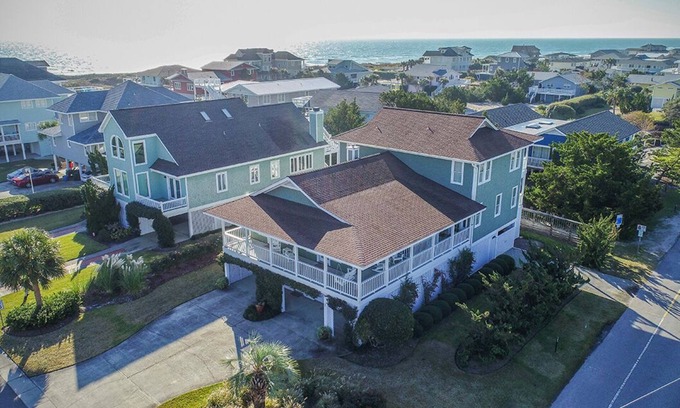Shell Island House | Incredible Vacation Home with Ocean and Bay views!