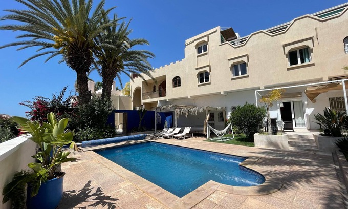 Tamrhakht Villa | INCREDIBLE VILLA:ESCALE PARADIS/11 bdrms/9 baths/23 beds/25pers/2 pools/chef