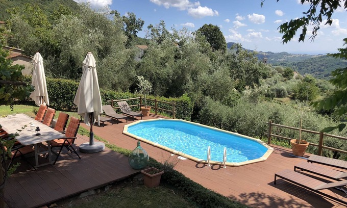 Villabuona House | Independent holiday home, close to Lucca Pisa Florence with private pool