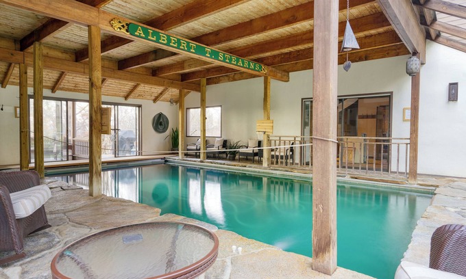 West Stockbridge House | Indoor Pool & Lofted Game Area | Sunroom w/Sweeping Mountain Views | Wellspring