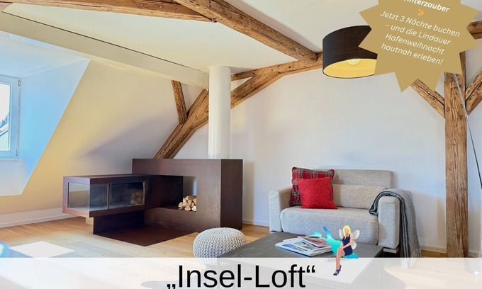 Insel Apartment | Insel-Loft vacation apartment - exclusive maisonette on the island with roof terrace
