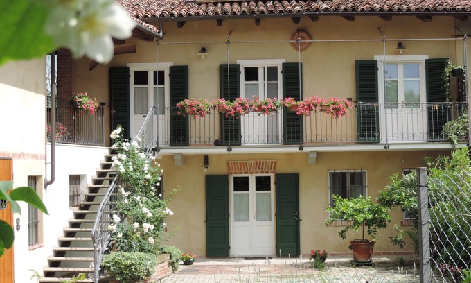 Cocconato Apartment | Isolated on hill, flat with terrace,garden among romanesque art,quiet,nature