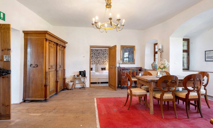 Berg/Monte Apartment | Room 'Zinnenberg Suite 1' with Mountain View, Shared Terrace and Wi-Fi