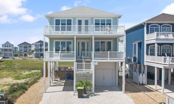 Ocean Isle Beach House | "It's Glorious" - Beautiful Home w/Pool, 4 Bedrooms/3 Bathrooms 22 Steps From The Sand