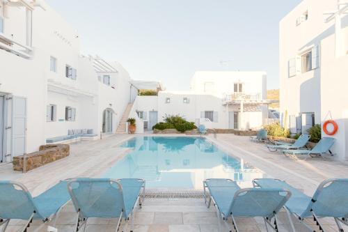 Ornos Apartment | Ivi Mykonean Suites Mimoza Ornos Beach