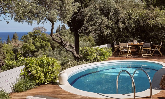Zakynthos Town Villa | Jo Villa, an Escape with Heated Pool & SeaView