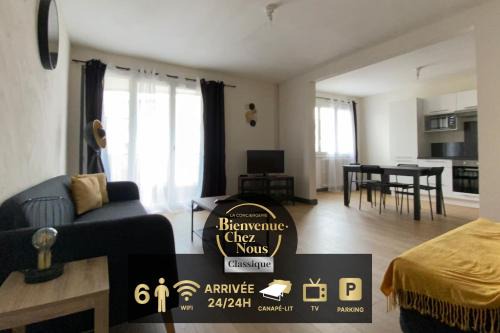 Clermont-Ferrand Apartment | Joli T4 avec balcon, place de parking - Oradou