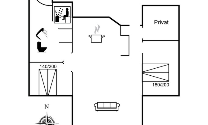Sonderho House | "Josef" - 950m from the sea by Interhome