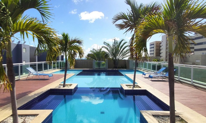 Jatiuca Apartment | JTR Moderno e Localização Privilegiada