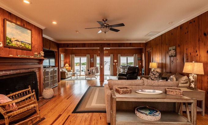 Caswell Beach House | Just a Beach Cottage: Oceanfront Rental with Hot Tub and Game Room