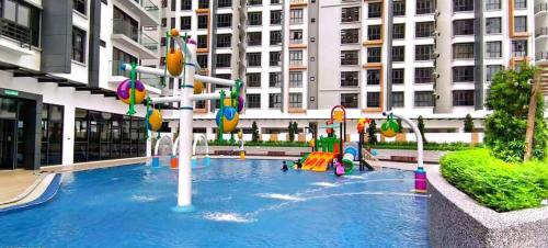 Penampang Apartment | K AVENUE B17 house room near airport by Gc