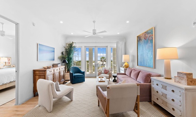 Seacrest House | Kaiya Beach Resort #302-2BR sleeps 6, with private beach access.